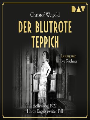 cover image of Der blutrote Teppich. Hollywood 1922